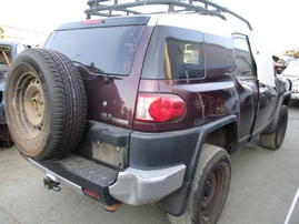 2007 TOYOTA FJ CRUISER MAROON 4.0L AT 4WD Z15069